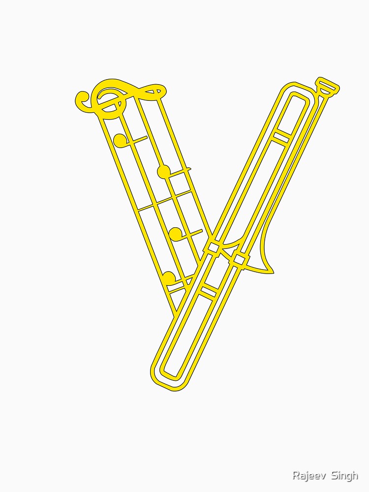 Initial Monogram V by Rajeev  Singh