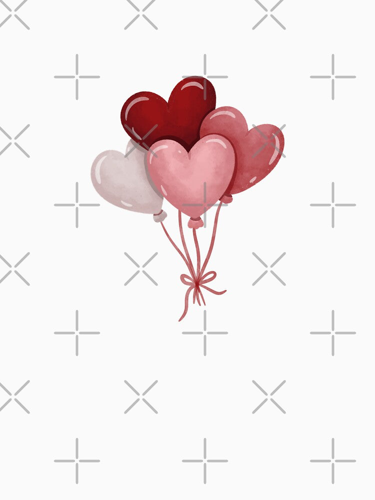 Dreamy Watercolor Heart Balloons by MrNobody-Style