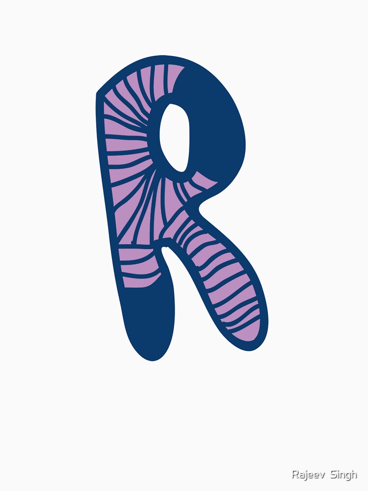 Initial Monogram R by Rajeev  Singh