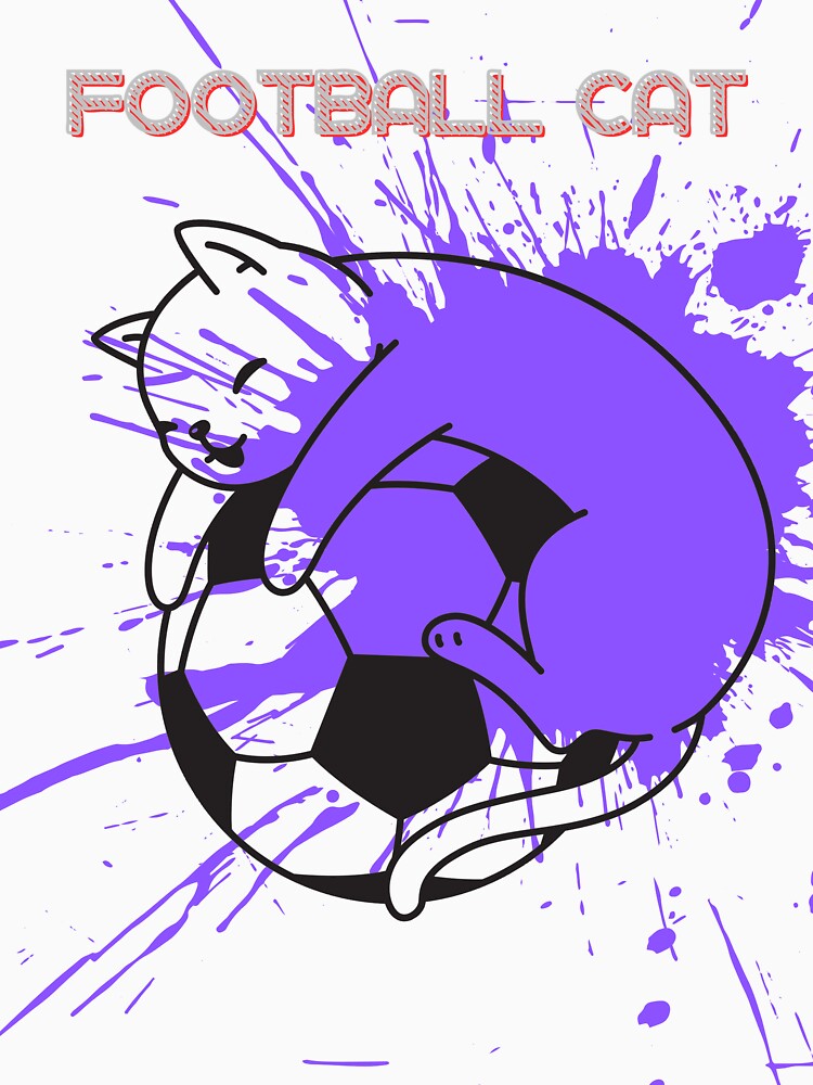 soccer cat by CuteCatsCoffee