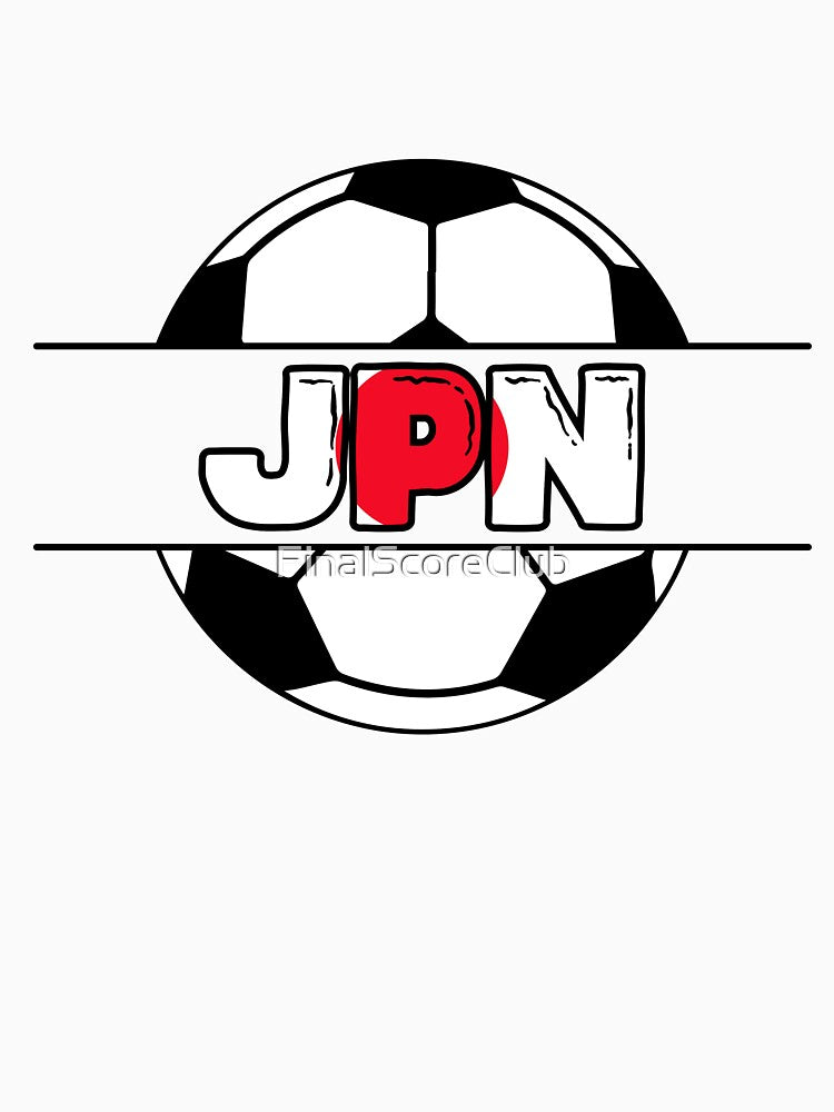 Japan Soccer JPN Design by FinalScoreClub