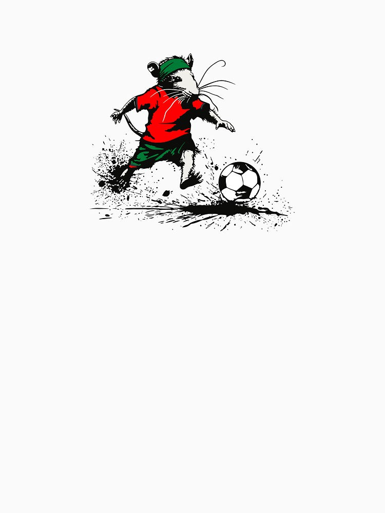 Kickin´Rat: Football fan (Portugal jersey) by flamenco-verde