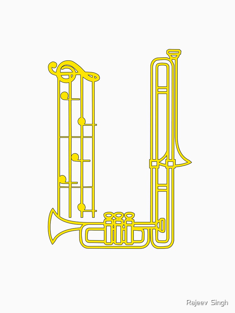 Initial Monogram U by Rajeev  Singh