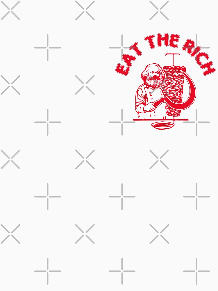 Eat The Rich Doner Döner Kebab Karl Marx Socialist Hasan Piker by wearhypeco