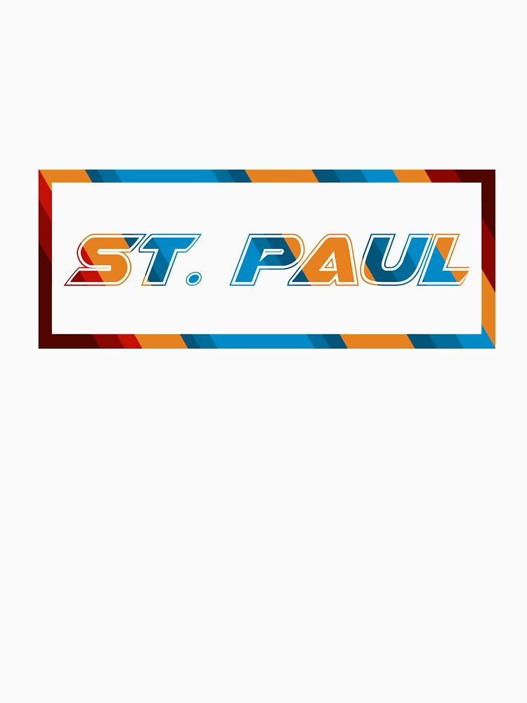 St. Paul T-Shirt for Men and Women by AllStarMerch