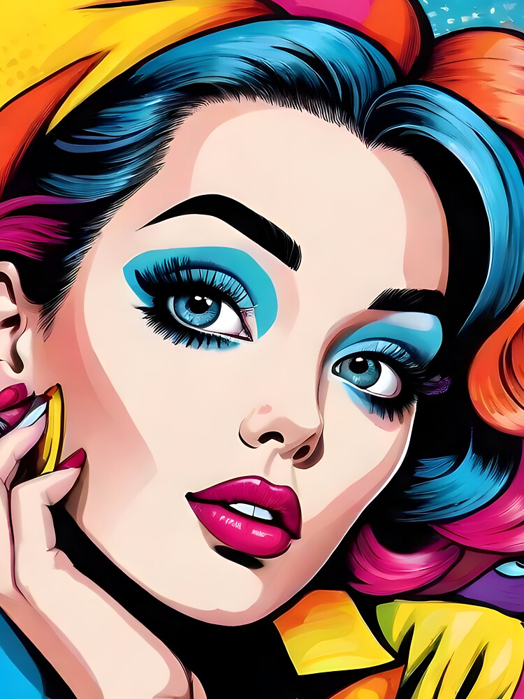 pop art style design by aledfychan