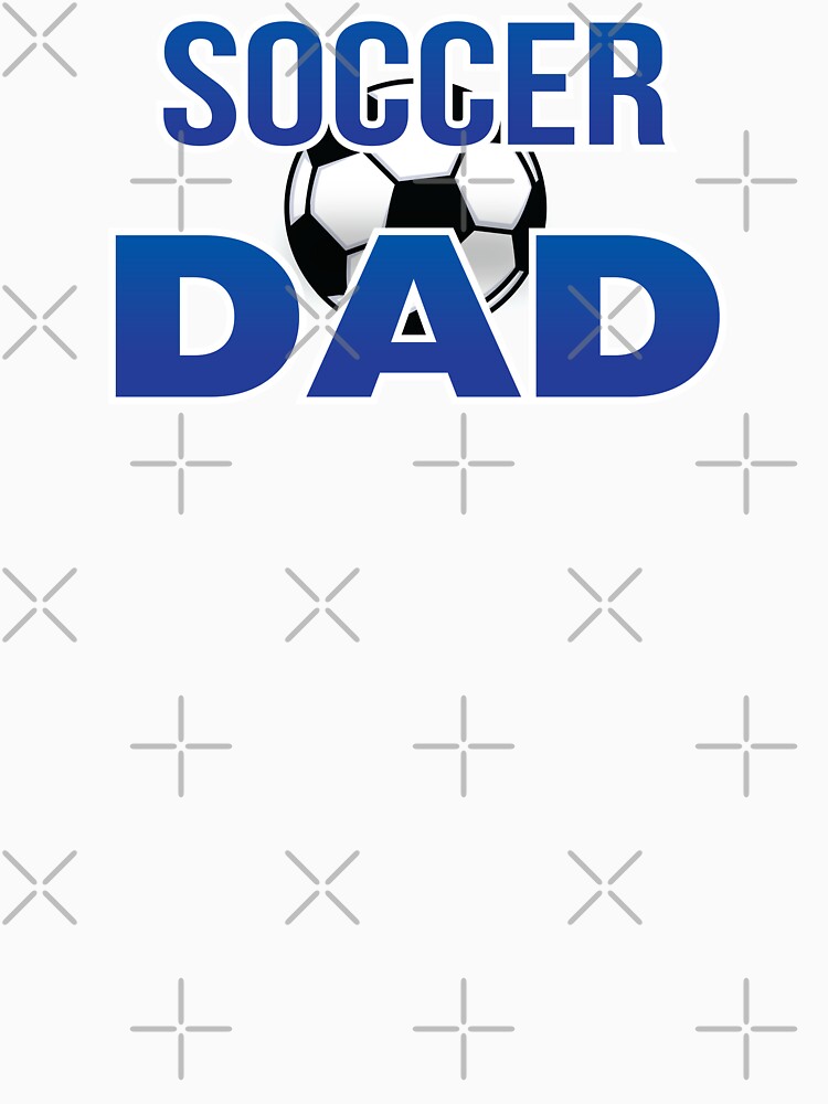 'Soccer Dad' (White) by The Button Gal