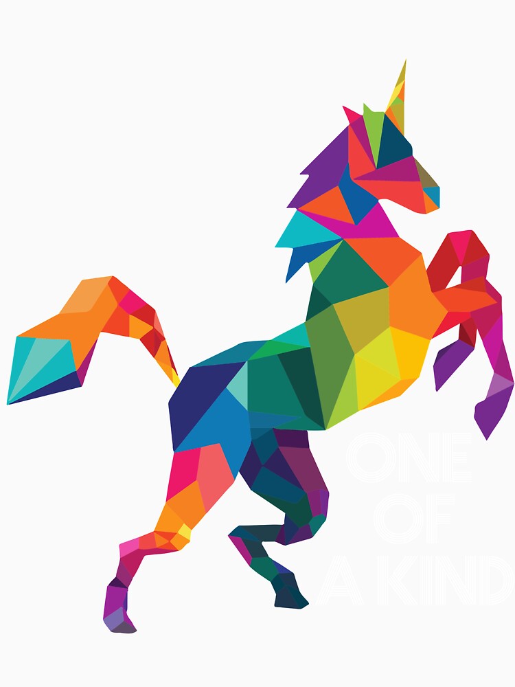 One Of A Kind Unicorn T-Shirt by AllStarMerch