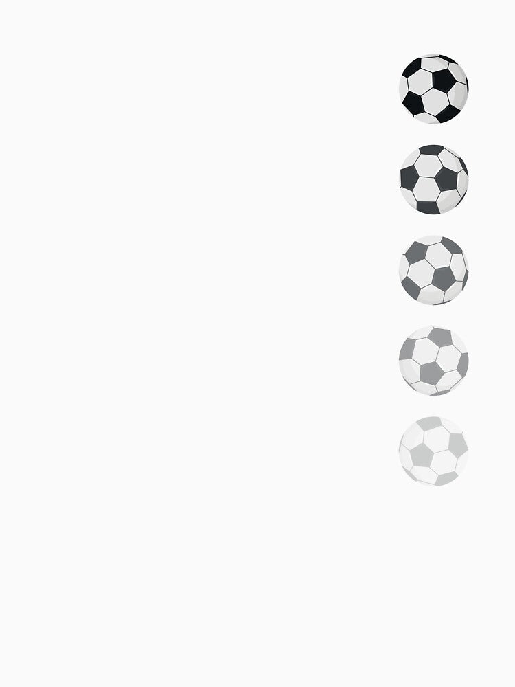 Soccer Evolution - Minimalist Vertical Football Art by AIRATH
