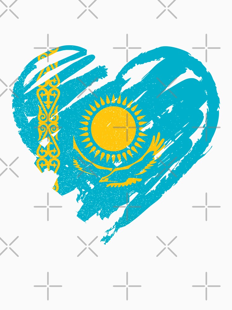 I Love Kazakhstan - Мен Қазақстанды жақсы көремін by feether-store