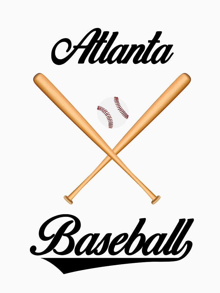 Atlanta Baseball T-Shirt for Men and Women by AllStarMerch
