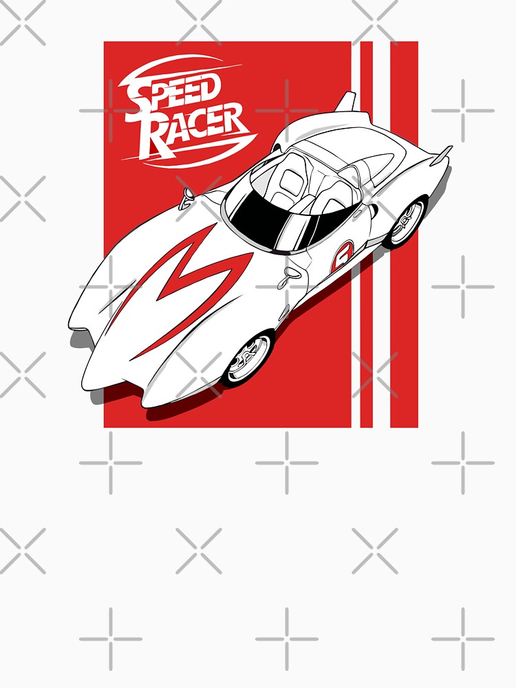 Vintage Classic Car Speed Racer Special by PrintCarClub