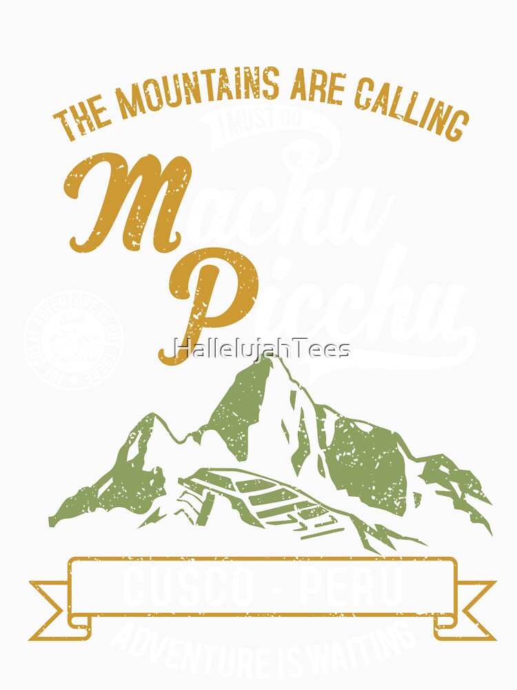 Vintage Peru Shirt Cusco Machu Picchu Llama Jersey Souvenir T-Shirt Machu Picchu Peru Llama Cusco Gift Idea by HallelujahTees