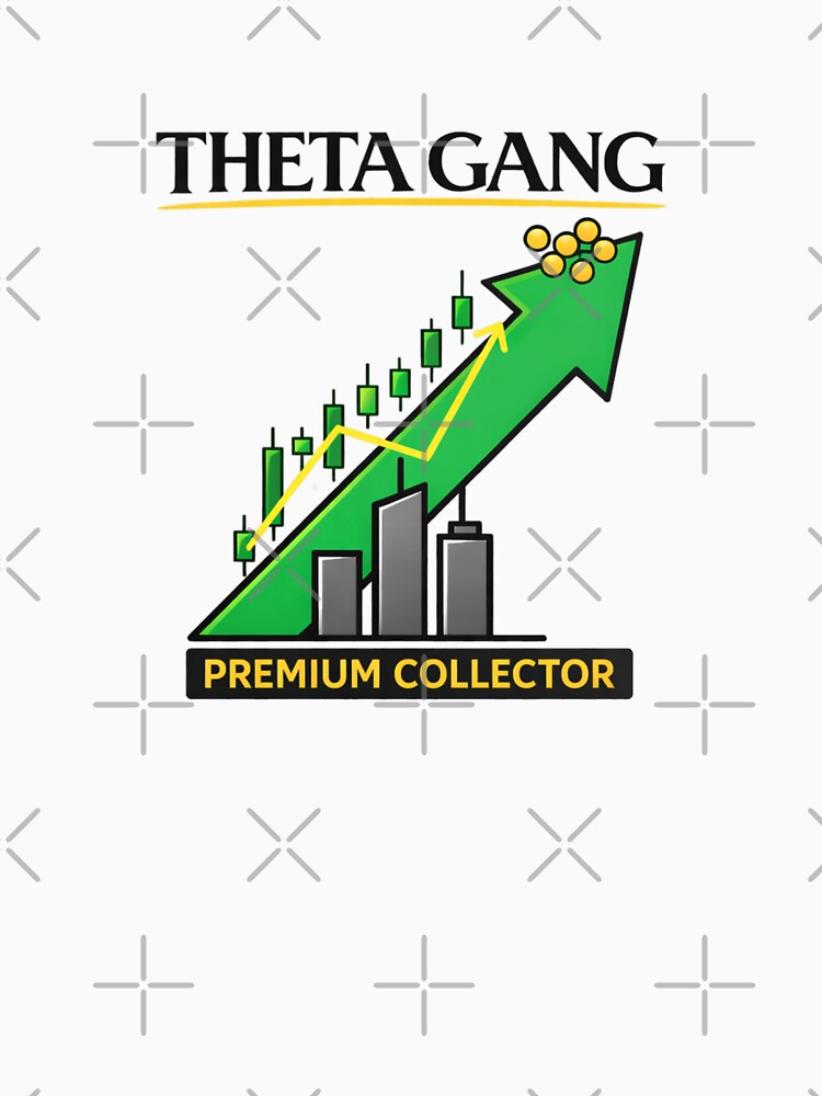 Theta Gang Premium Collector | Options Trading Shirt | Time Decay Trader by VolatilityEdge