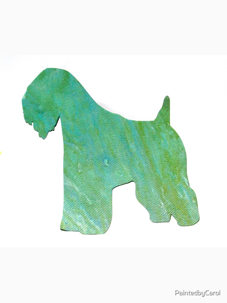 Soft Coated Wheaten Terrier Silhouette by PaintedbyCarol