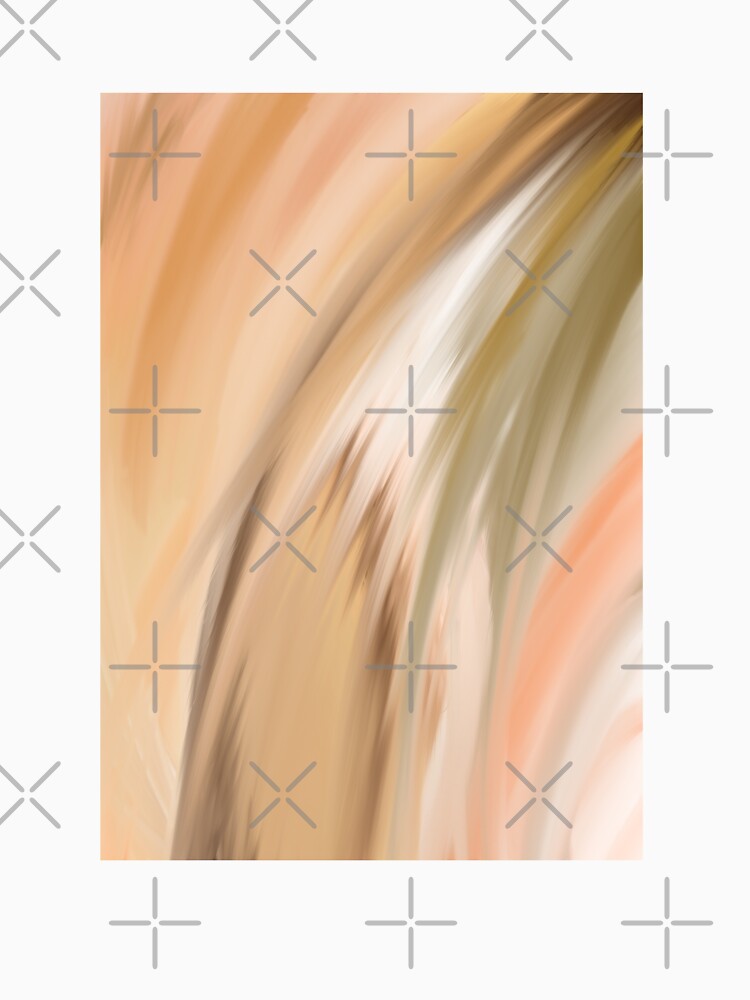 Abstract piece in soft tones by WendyLeontien