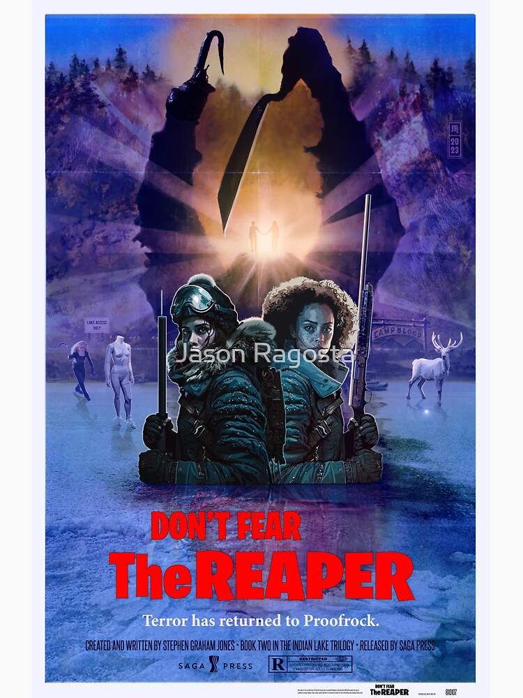 Don't Fear The Reaper | Retro Poster by Jason Ragosta