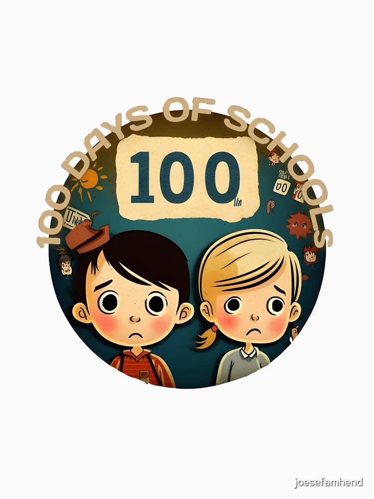100 DAYS OF SCHOOL. Sticker Sticker by joesefamhend