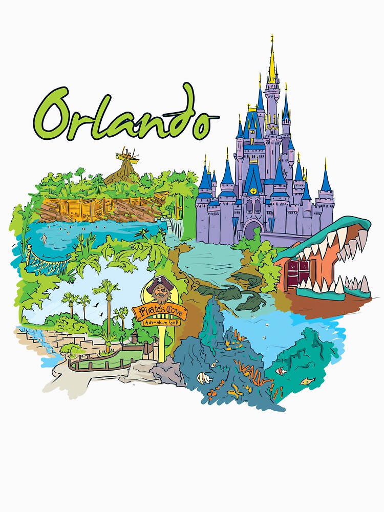Orlando Florida - Beautiful Places Around The World by Ding-One