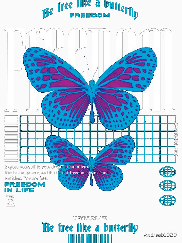 beautiful butterflies classic t-shirt by Andreab1920