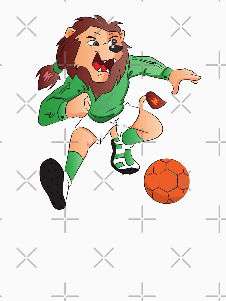 Lion As Soccer Player by artlaila