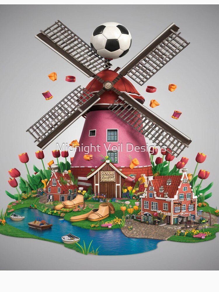 Netherlands at The Football / Soccer European Championships 2024 by Midnight Veil Designs