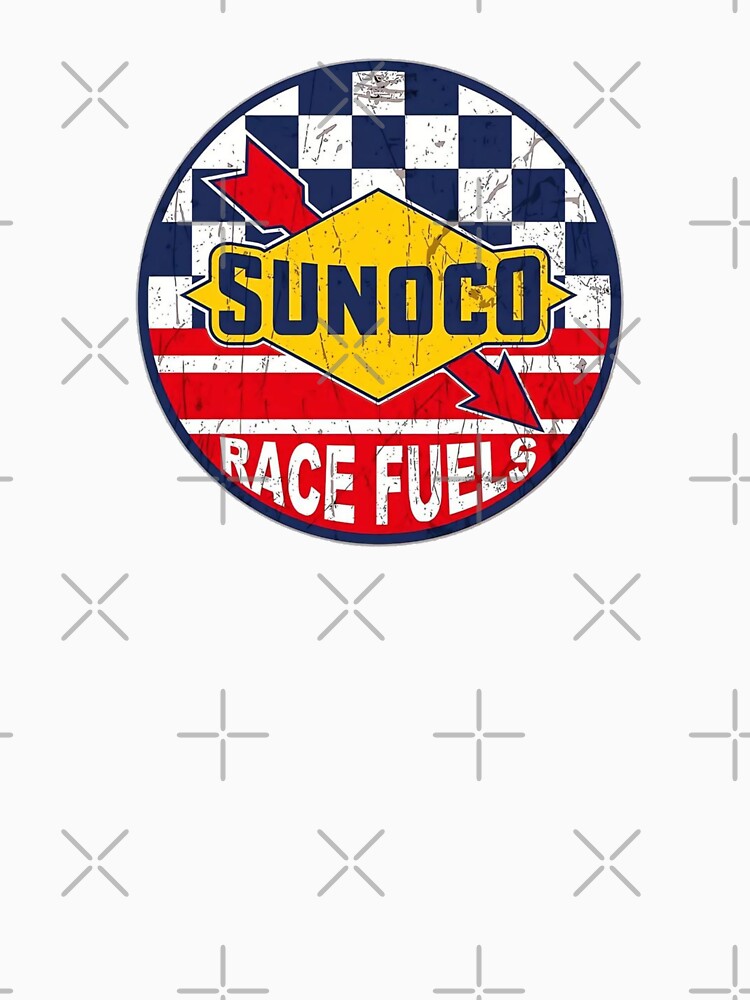 Vintage Sunoco Race Fuels Sign by PIXEL POP DESIGNS - Beyond the Norm!