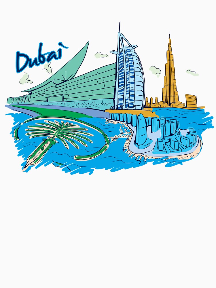 Dubai UAE - Beautiful Places Around The World by Ding-One