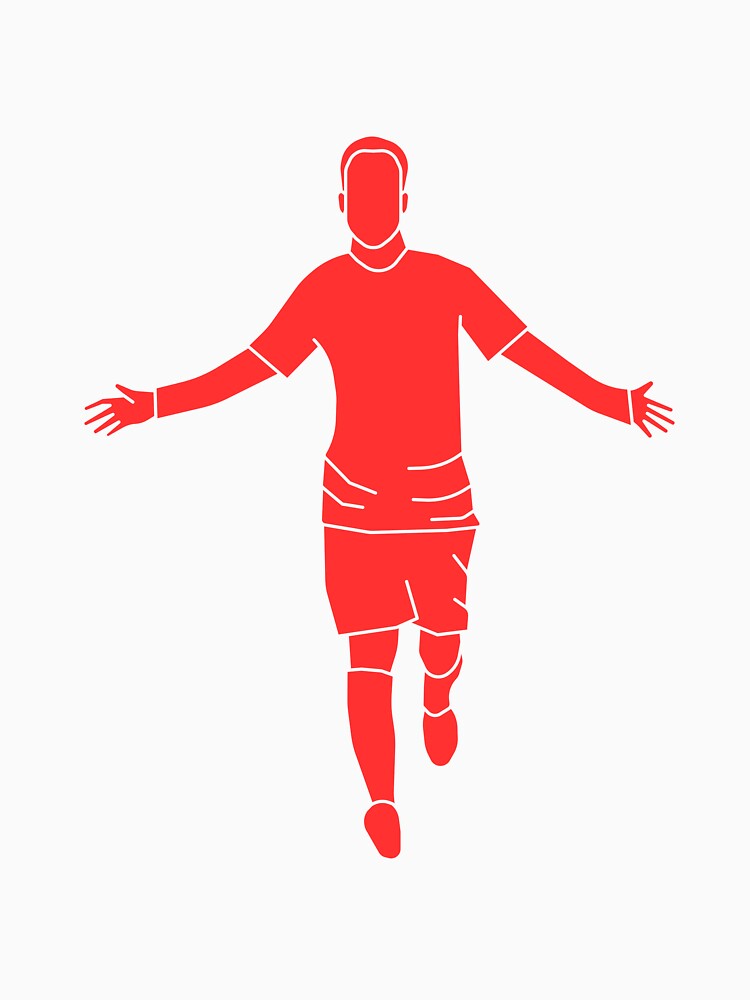 Red Celebrating Player 3 | Player Celebration by Football Stickers World