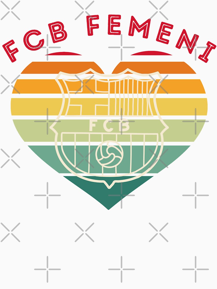 FC Barcelona Femeni Heart Sunset by FCBarcelonaKQ