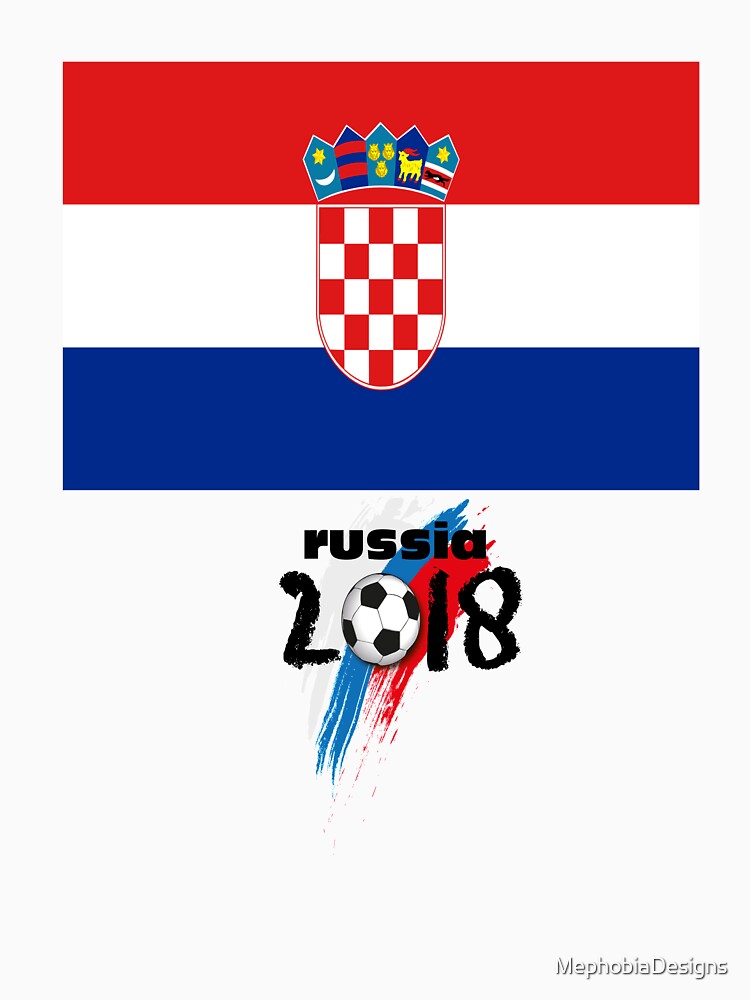 Unique Soccer World Football Croatia 2018 Cup by MephobiaDesigns