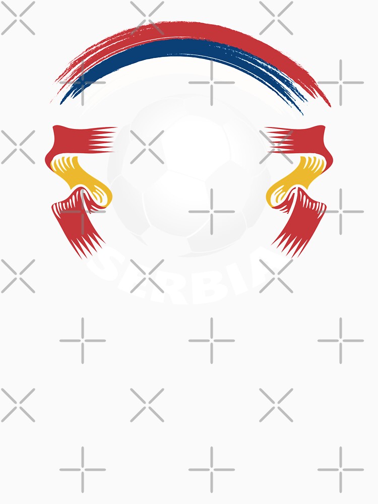 Serbia Football  Soccer Fan Flag by ockshirts