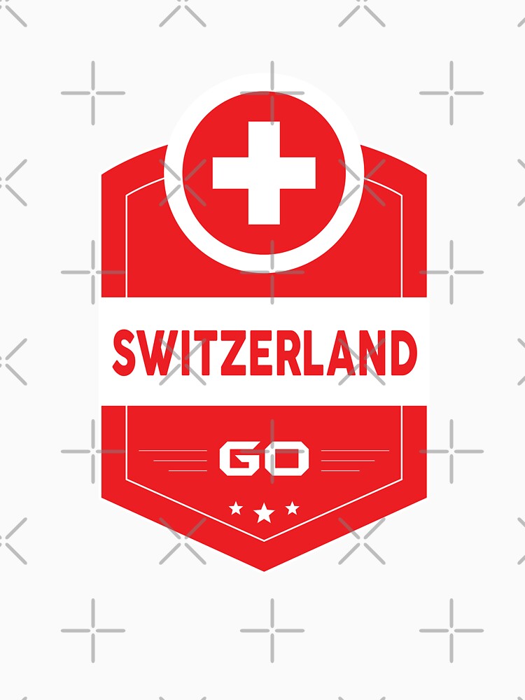 SWITZERLAND FLAG SHIELD by MarkMotta