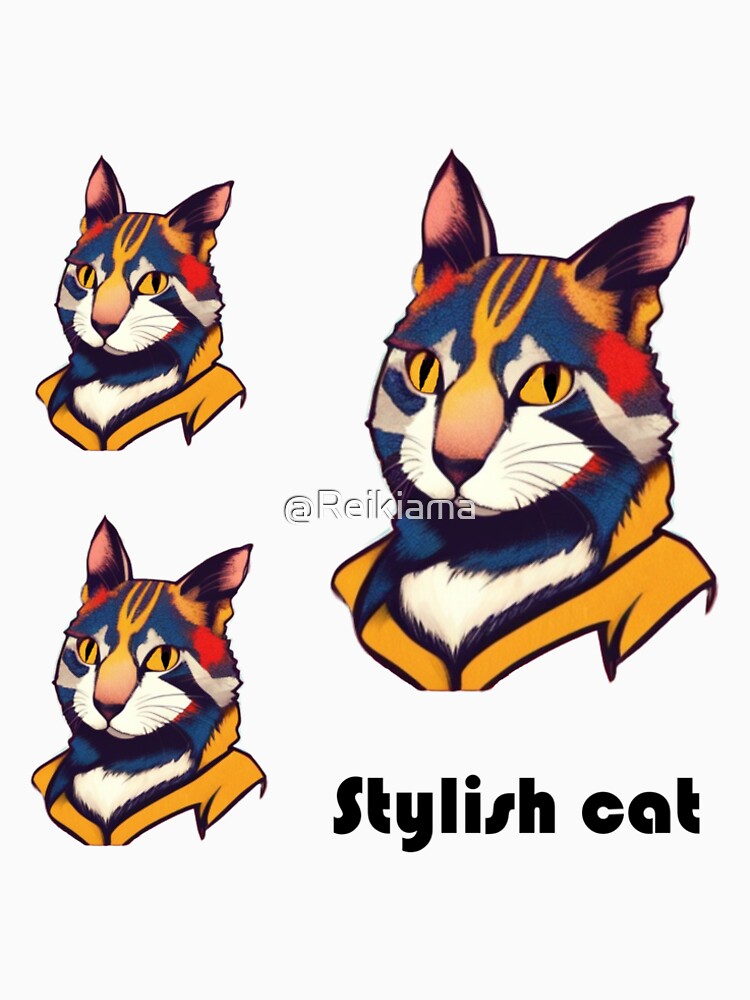 stylish cat by @Reikiama