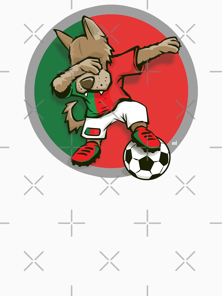 Football Dabbing Dog Portugal by m. i.