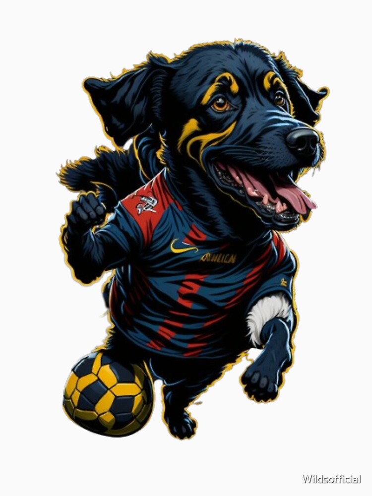 soccer dog by Wildsofficial