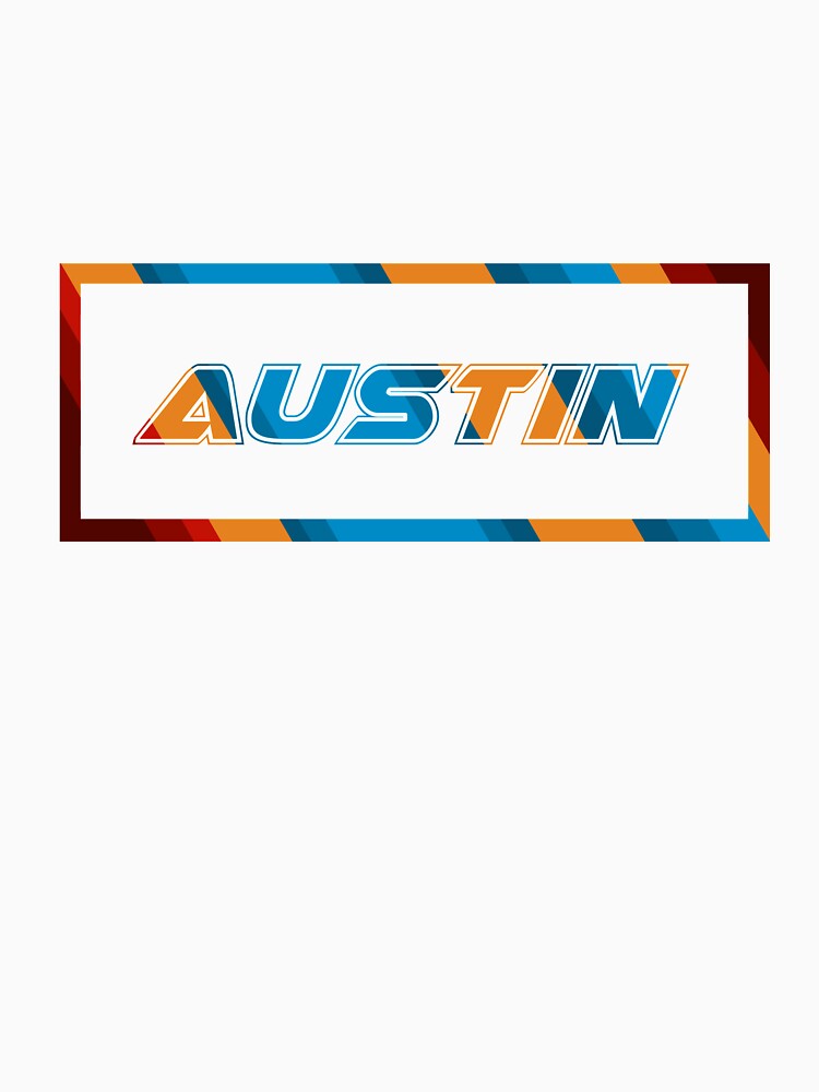 Austin T-Shirt for Men and Women by AllStarMerch