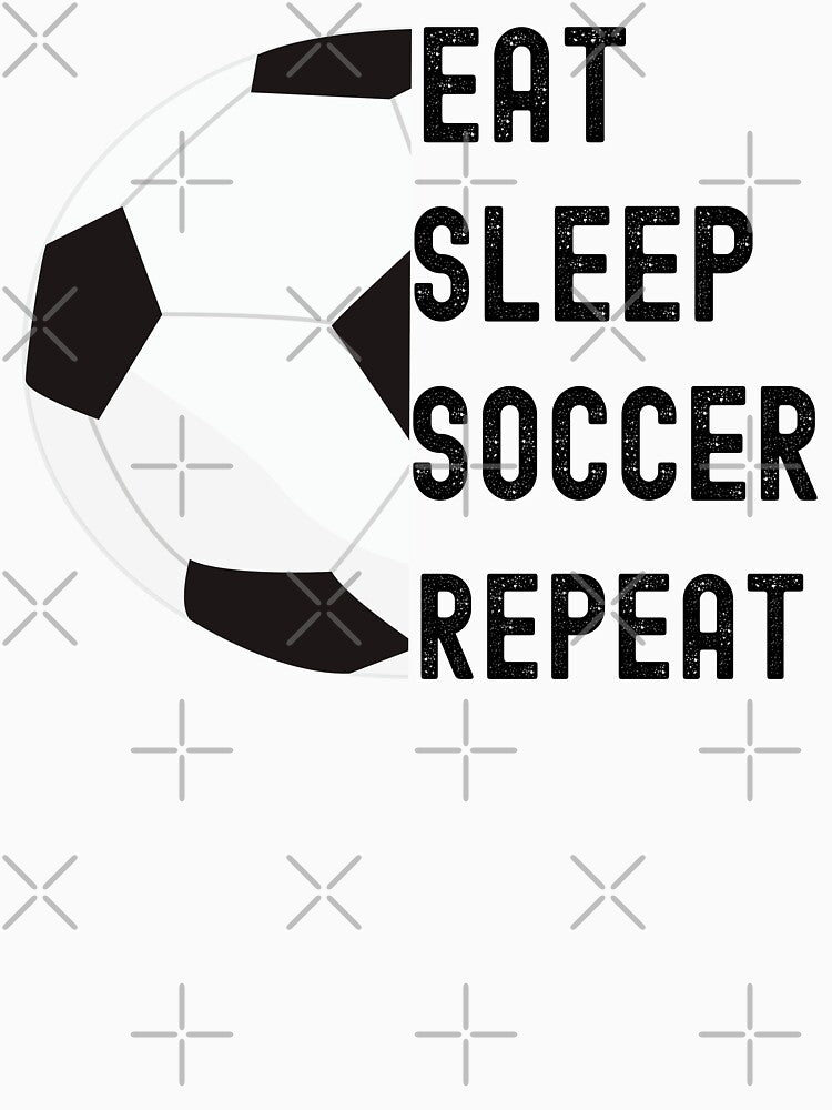Eat sleep soccer repeat by erozzz
