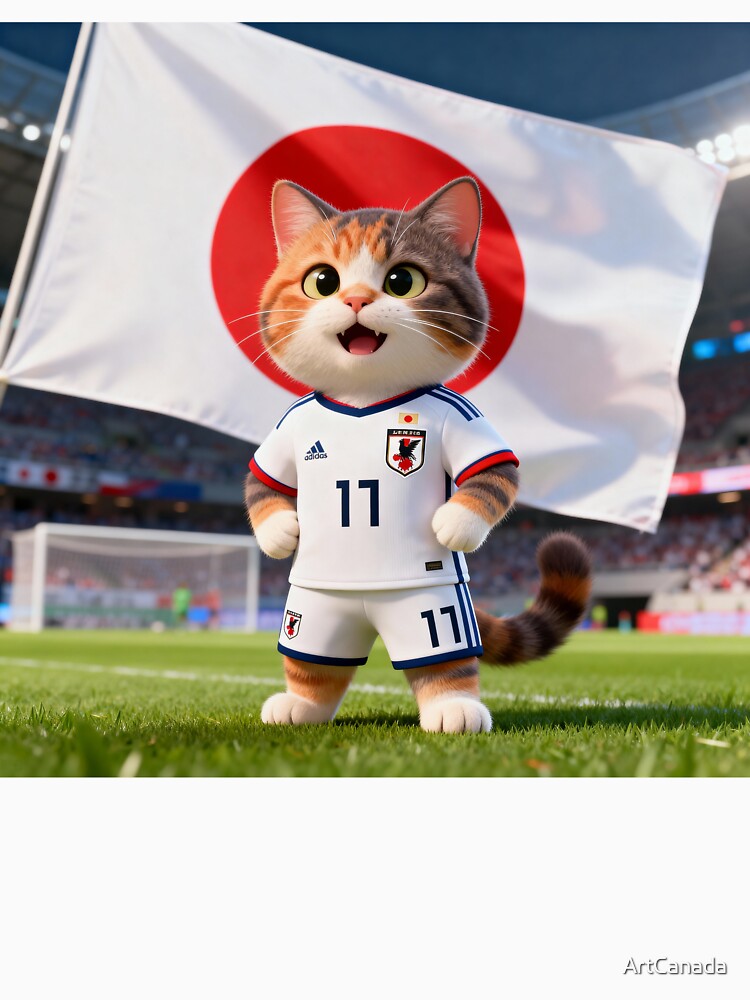 World Cup Cat Japan by ArtCanada