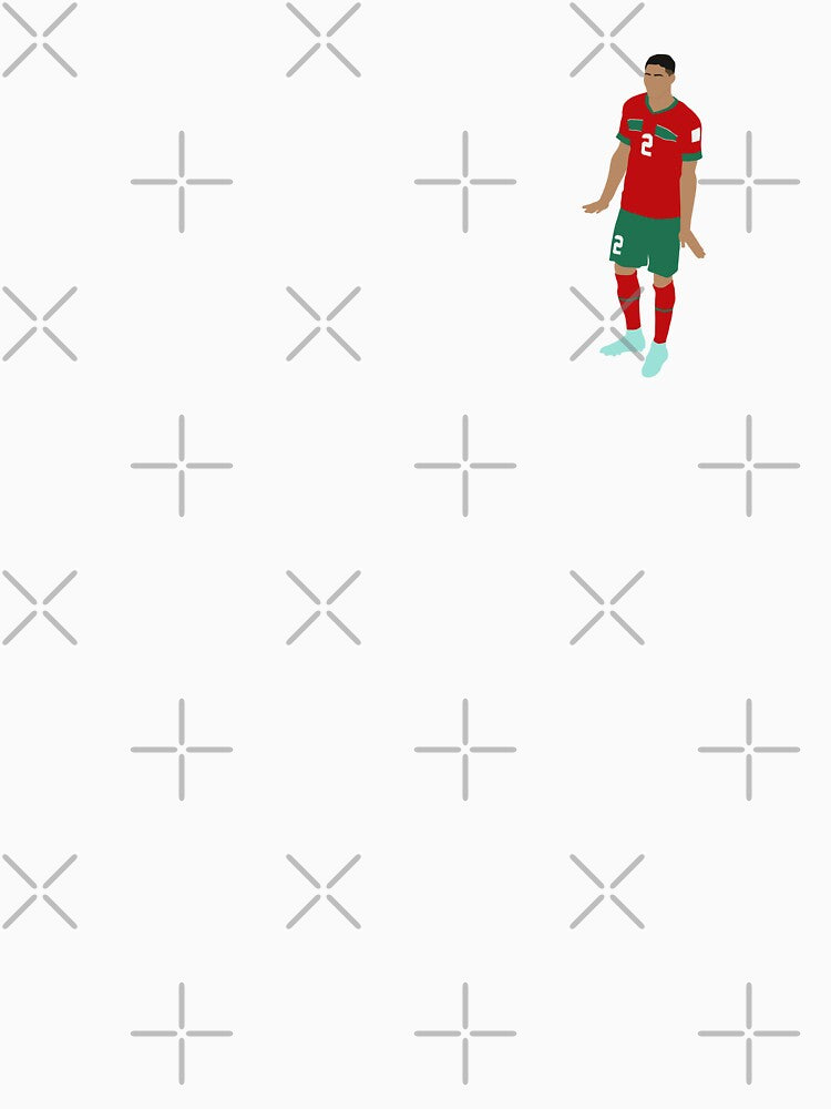 Achraf Hakimi Morocco Celebration by shahstickerinc
