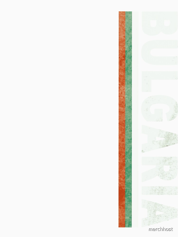 Bulgaria Flag Soccer Pride Distressed Design by merchhost