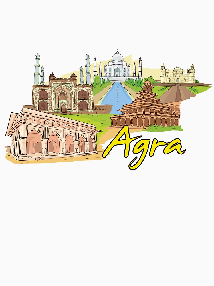 Agra India - Beautiful Places Around The World by Ding-One