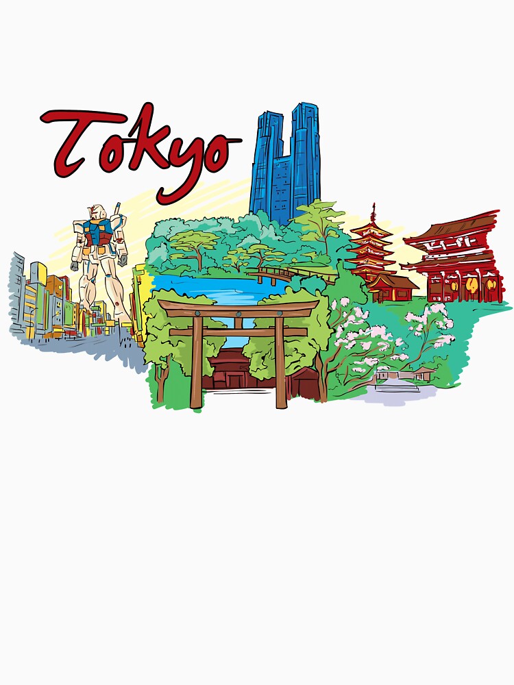 Tokyo Japan - Beautiful Places Around The World by Ding-One