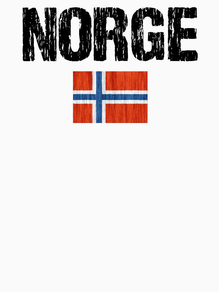 Norge Norway Flag Distressed by Nirvanibex