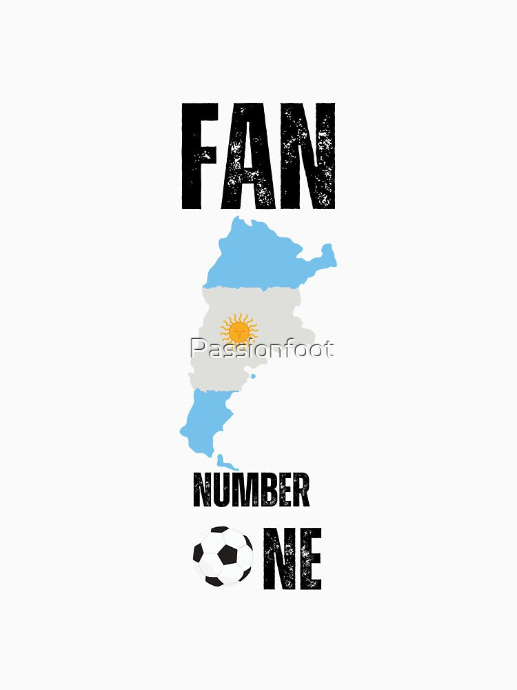 Argentina soccer fan number one by Passionfoot