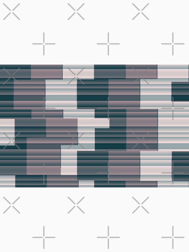 Triplay Smoked-CHECKS AND SQUARES ozcushionstoo by ozcushionstoo