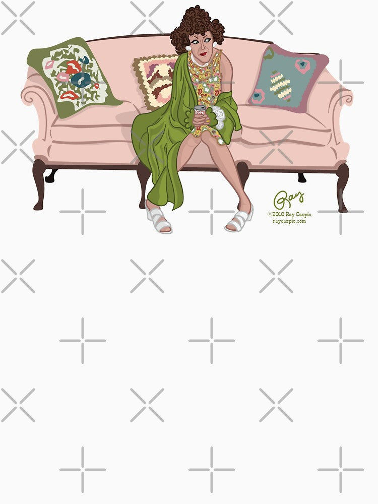On Her Mama's Couch by Ray Caspio