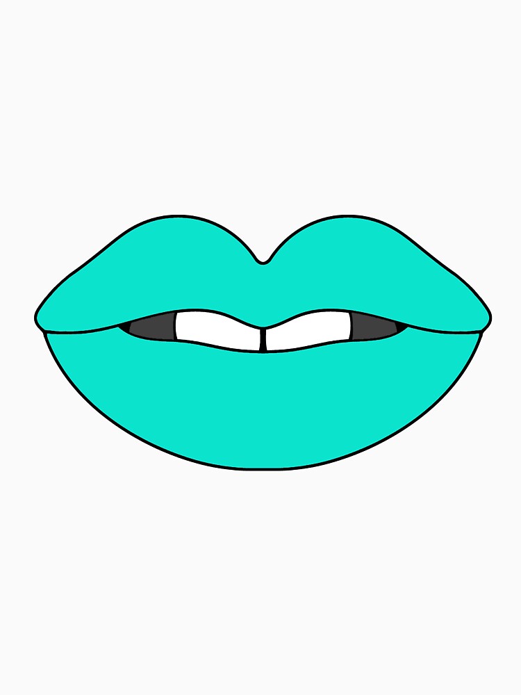 My Turquoise Lips by artofmelimel