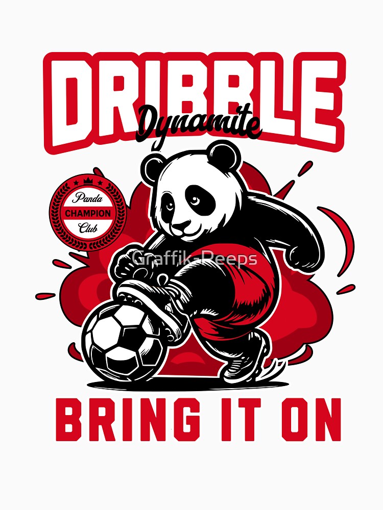 Soccer panda by Graffik-Peeps