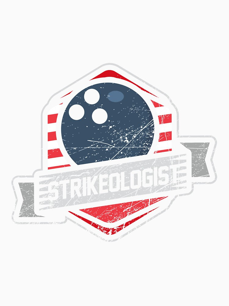 Strikeologist Bowling T-Shirt for Men and Women by AllStarMerch
